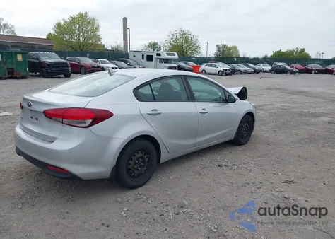 2017 Kia Forte Lx from USA, damaged, VIN 3KPFK4A74HE073009